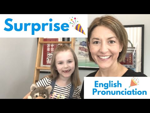 SURPRISEの発音の仕方-アメリカ英語発音レッスン (How to Pronounce SURPRISE- American English Pronunciation Lesson)