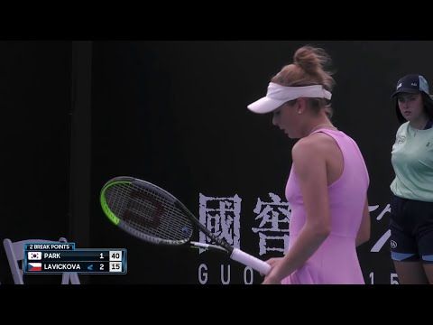 Park Sohyun v Lavickova Kristyna - 2020 Melbourne