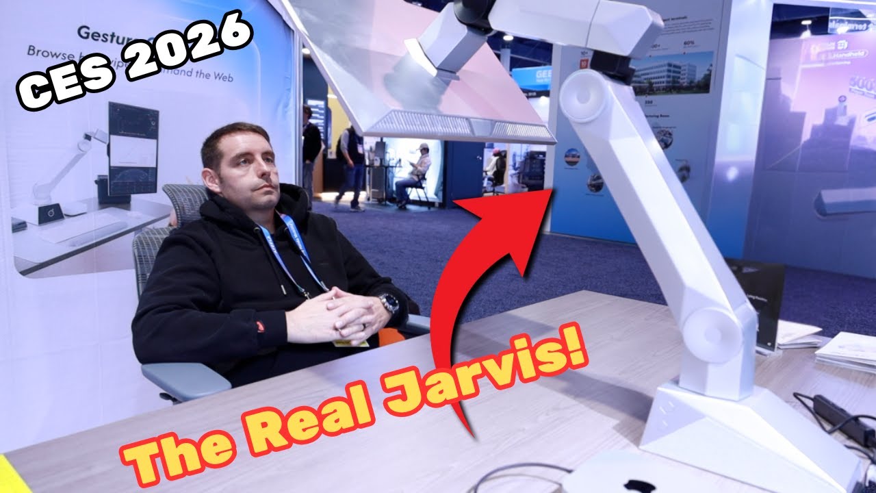 CyboPal ONE AI Robot Monitor For Your Desk! CES 2026!