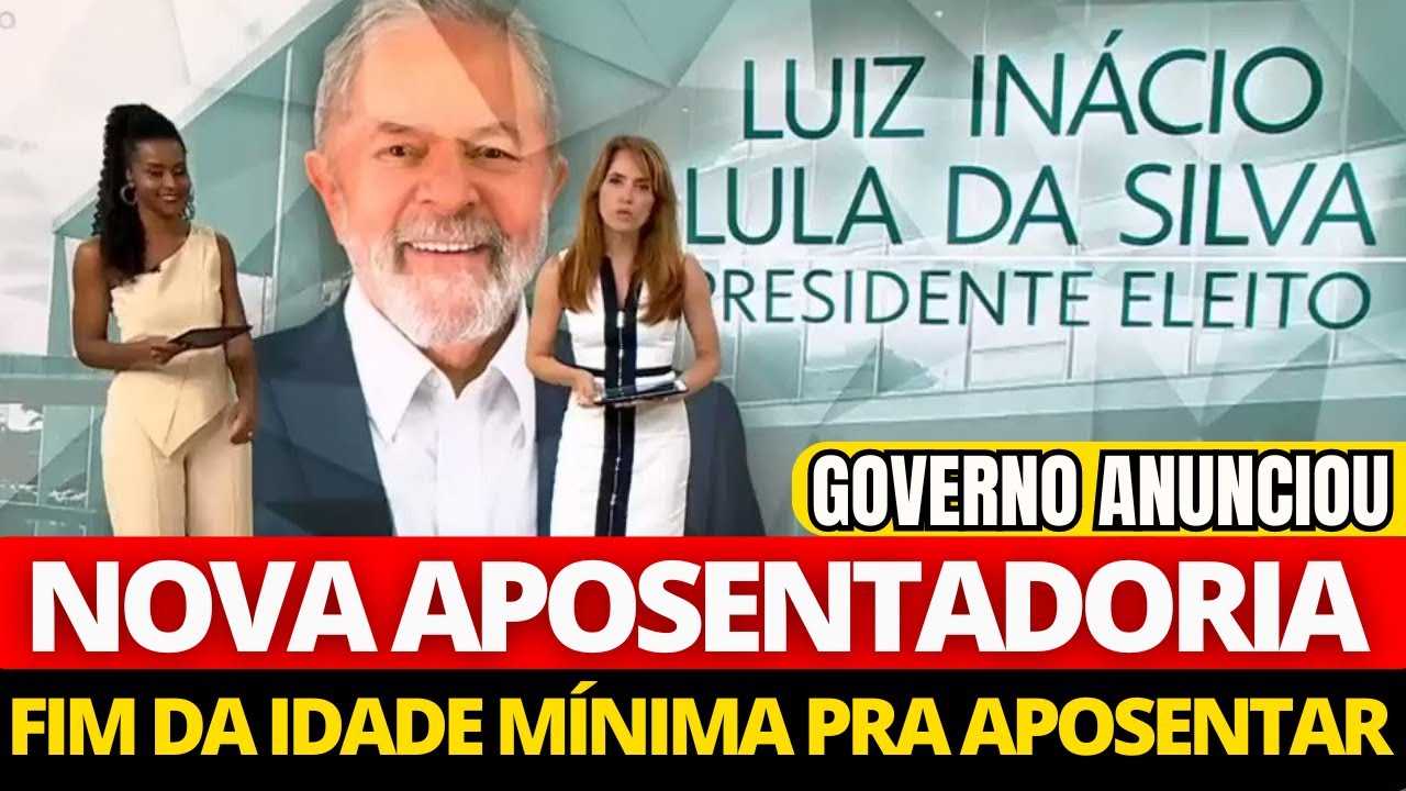 ACABOU A IDADE MÍNIMA! GOVERNO ANUNCIOU NOVA APOSENTADORIA PARA QUEM TEM MAIS DE 55 ANOS!