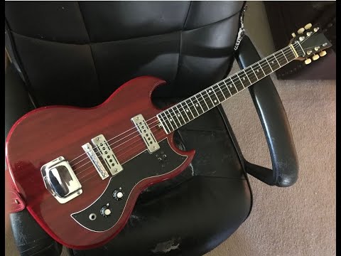 PROJECT! Kay K-2T SG Yako Build Cherry Red 1970s Taiwan image 21