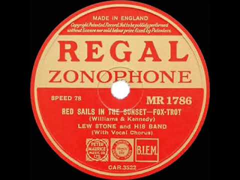 1st RECORDING OF: Red Sails In The Sunset - Lew Stone (1935--Joe Ferrie, vocal)