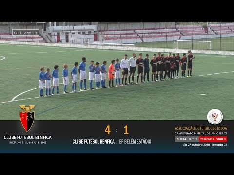 Futebol Benfica (4-1) EF Belém Estádio Restelo [FUT11 S14] J02