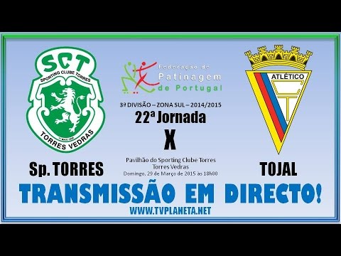 Transmissão HP: SPORTING TORRES x TOJAL - Campeonato Nacional 3ª Divisão - Zona Sul 2014/15