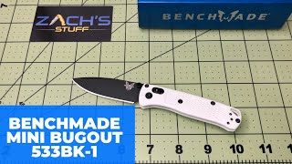 Video: Benchmade 533BK-1 Mini Bugout Kniv