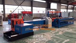 Automatic crimped wire mesh machine for biggest wire