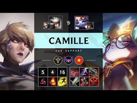 Camille Support vs Yuumi: Killing spree - VN Master Patch 14.24