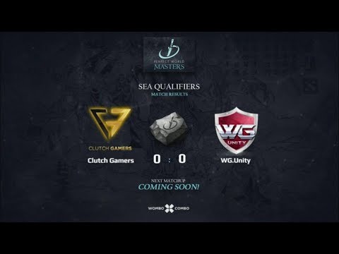Clutch Gamers vs WG.Unity Game 2 (BO3) | Perfect world masters SEA Qualifiers