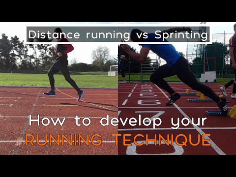 Sprint vs Distance Running | Differences in Running Technique