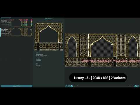 Luxury   3     | 2048 x 896   |  2 Variants | Mapping Content By Visual Wala