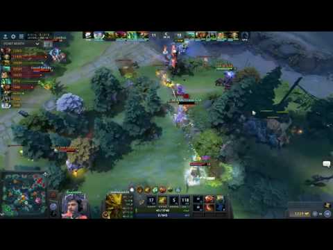 MATUMBAMAN gets a triple kill!  Virtus.pro vs Team Liquid at The International 2017 Dota 2 New Meta