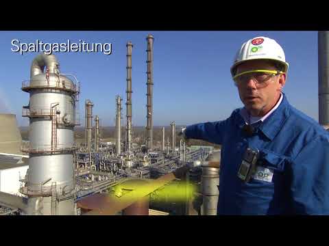 Reise durch die Ruhr Oel-Raffinerie