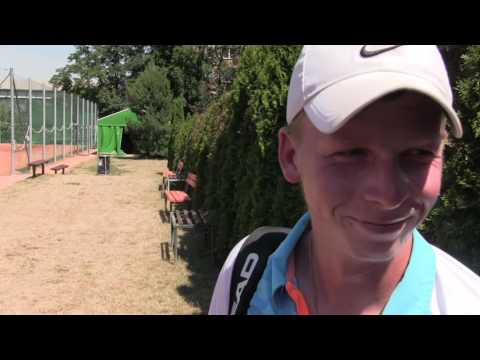 Antonín Bolardt mluví o prohraném finále kvalifikace Brno Open