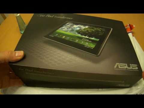 Asus Eee Pad Transformer Unboxing