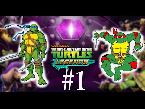 TMNT 2016 Teenage Mutant Ninja Turtles: Legends Part 1 - Gameplay IOS & Android