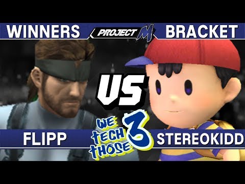 Project M - Flipp (Snake) vs StereoKiDD (Ness) - We Tech Those 3 Winners