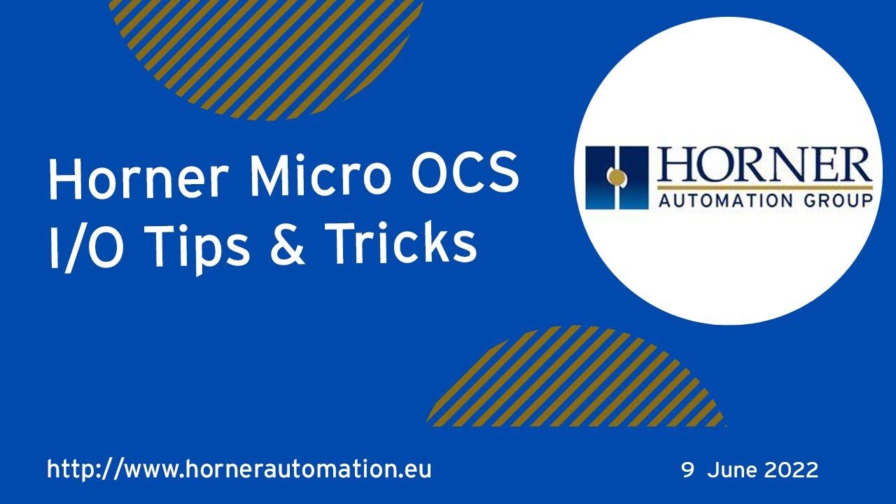 Horner Micro OCS I/O Tips & Tricks