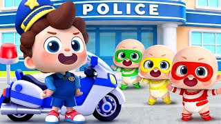 Download lagu Wee-woo, Policeman is Coming | Neo Opens His Own Police 2 | Nursery Rhymes & Kids Songs | BabyBus mp3