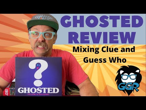 Ghosted Review by a Comedian - A mix of Clue and Guess Who