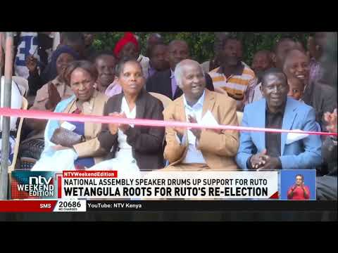 Speaker Moses Wetangula urges Meru residents to back President Ruto’s re-election bid in 2027