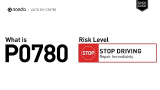 Meaning of OBD p0780