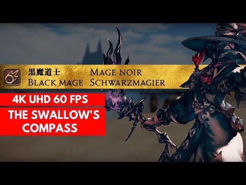 FFXIV STORMBLOOD: THE SWALLOW'S COMPASS - BLACK MAGE GAMEPLAY 117 [4K/60FPS]