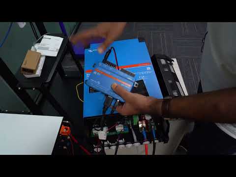 Victron Energy MultiPlus-II 48v 5000VA, 70A inverter setup with BETA+lithium battery for home energy