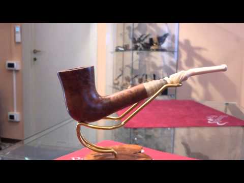 PIPA RADICA E AVORIO ANTICO DELL'800 CORNETTA BY PARONELLI - Numero oggetto eBay: 400530652113