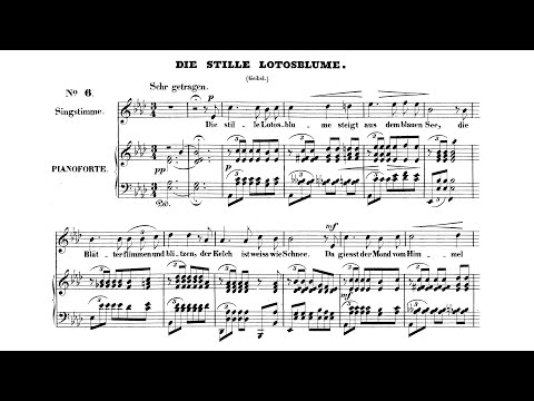 6 Lieder, Op. 13 - Clara Schumann (Score)