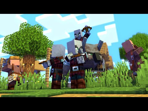 Ho fatto un Raid su Minecraft (SURVIVAL)