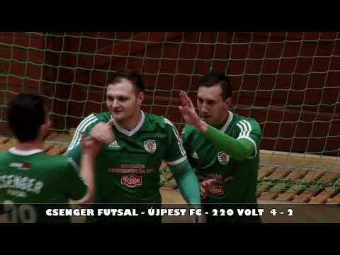 Csenger Futsal - Újpest FC - 220 Volt  gólösszefoglaló 2019 01 21