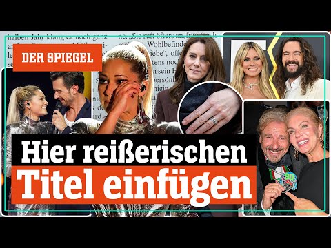 Video Thumbnail: Klatschpresse exposed: Die Tricks der Boulevardmedien – Shortcut | DER SPIEGEL