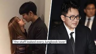 Staff Posts Jung Kook KISSING An Idol on Discord? JK Talked Marriage w/ Them! HYBE LOSES 54% Profit!