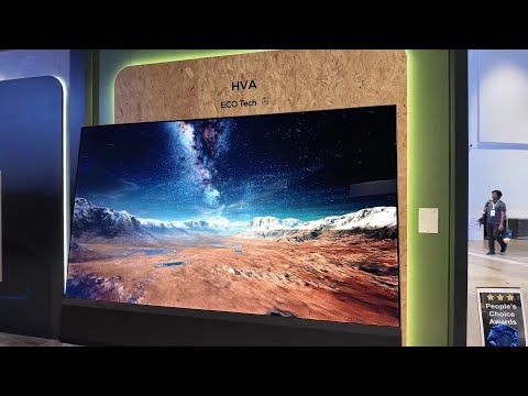 TCL CSOT HVA Display Tech at Display Week 2025: 8K 1000Hz Monitor, 115" TV, 105" 3D Glasses-Free