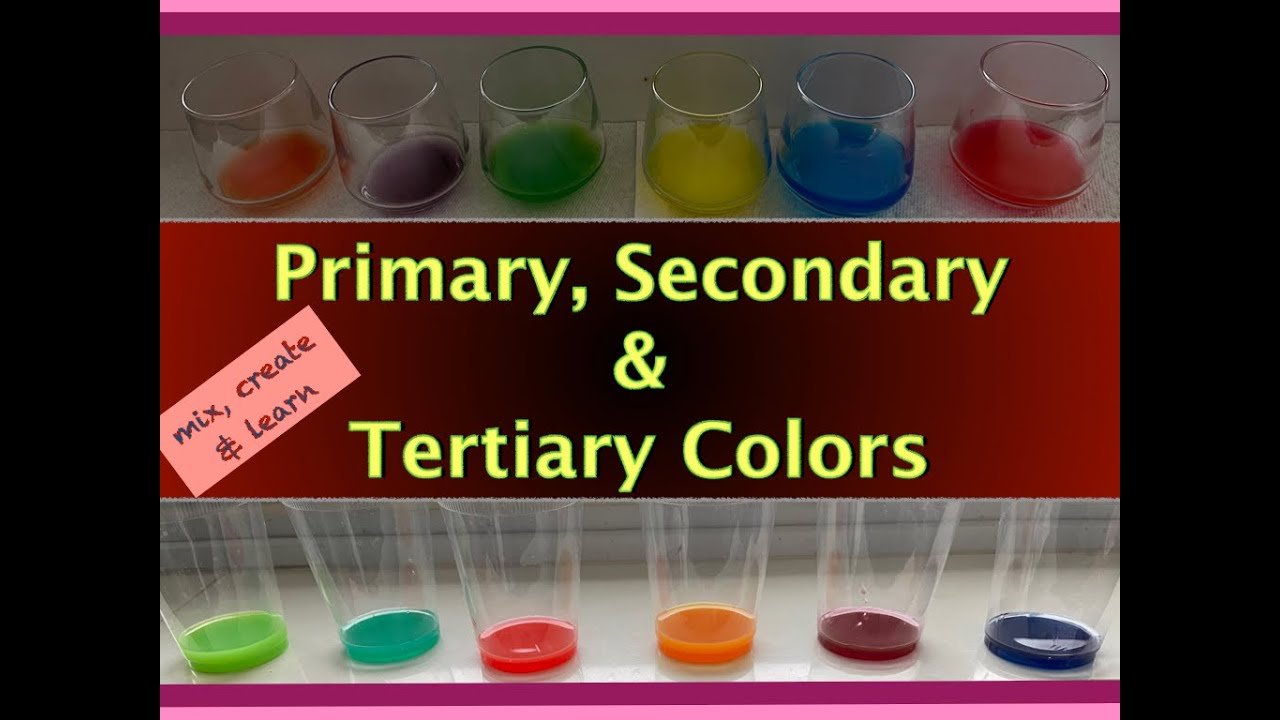 #colors Primary, Secondary and Tertiary Colors || How to mix Colors