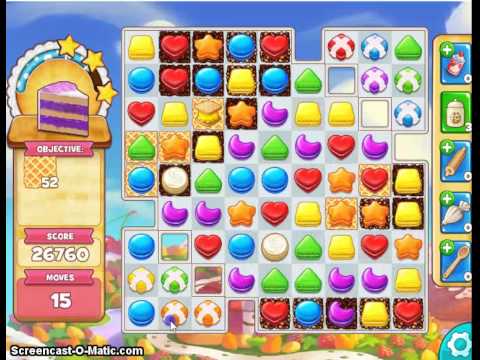 Level 727 Cookie Jam (no boosters)