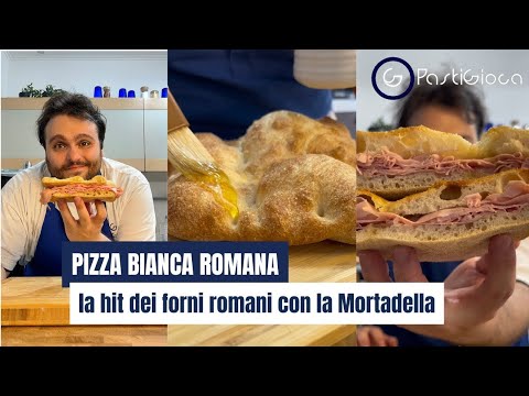 PIZZA BIANCA ROMANA, la regina dei forni romani! La pizza con la Mortazza