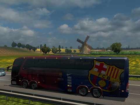 Euro Truck Simulator 2 - Barcelona Bus Marcopolo G7 1600 LD