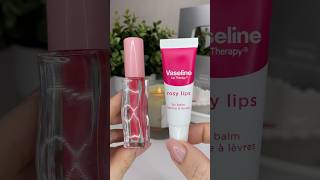 ✨ Make Vaseline Lip Therapy Tint 💋 rosy lips #lipgloss #vaselinelipbalm #rosylips