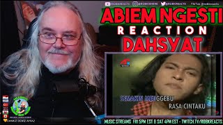 Download lagu Abiem Ngesti Reaction - Dahsyat - First Time Hearing - Requested mp3