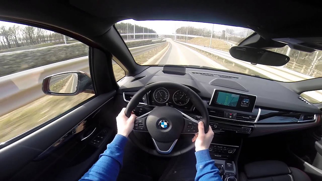 BMW 2 series Active Tourer 218i POV test drive
