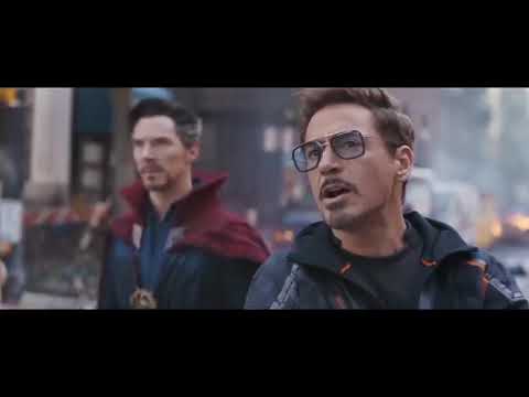 The Avengers: Infinity War - Iron Man, Dr. Strange and Wong - Battle in New York
