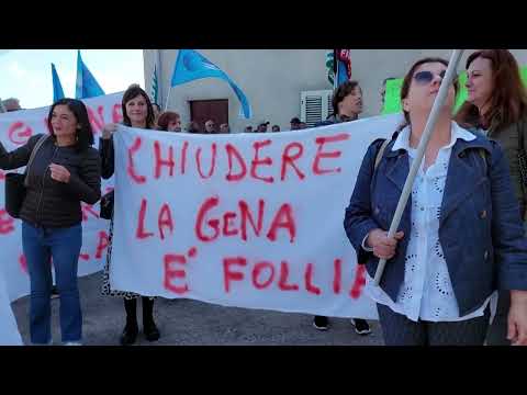 Ozieri. Mobilitazione del Nord-Ovest della Sardegna. Manifestazione su sanità 20 04 23