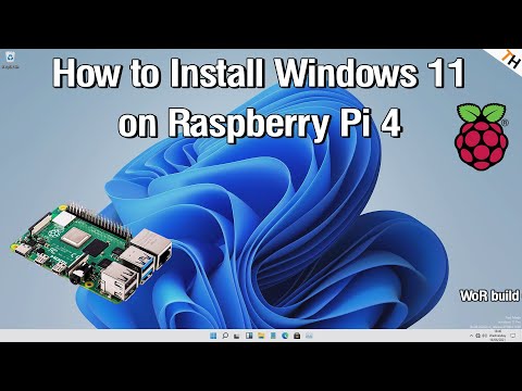 How to install Windows 11 on Raspberry Pi 4 & 400 |FULL guide + Overclock & Setup |By TH