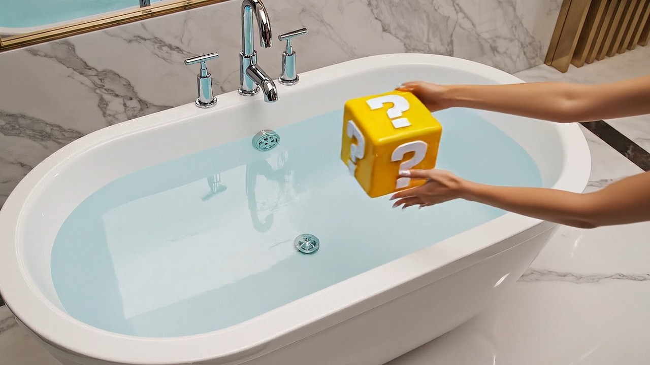 【ASMR】どれを落としてみる？🤯バスボムが変化するAI ASMR ｜Which One Would You Drop In? 🤯Insanely Satisfying  Bath Bomb