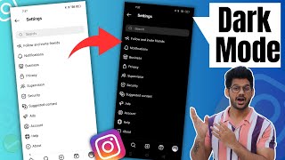 Instagram Theme Change Kaise Kare | How To Enable Dark Mode On Instagram | Instagram Dark Mode