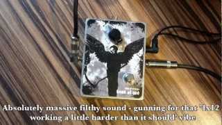 Video thumbnail for HAND of GOD fuzz pedal. Nine of Swords effects - Handcrafted in the UK by Jonathan Wesson