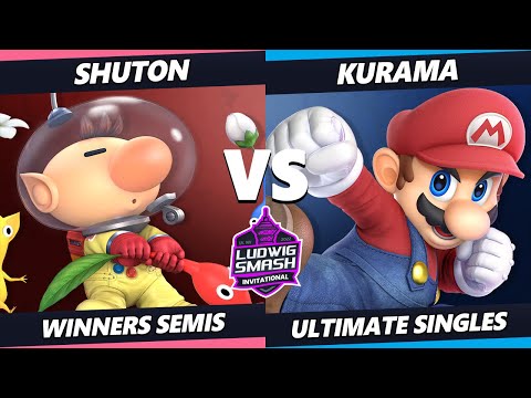 Ludwig Invitational - Shuton (Olimar) Vs. Kurama (Mario) SSBU Ultimate Tournament