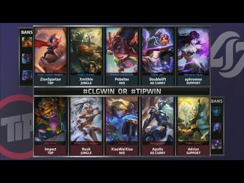 CLG vs TIP Game 2 Highlights - COUNTER LOGIC GAMING vs TEAM IMPULSE - Week 6 NA LCS SUMMER 2015