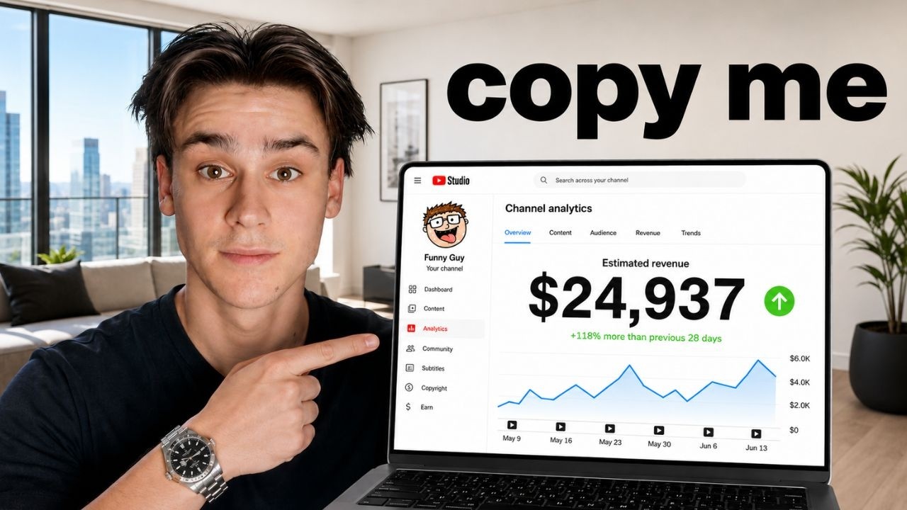 YouTube: How I Make $24,937/mo Posting YouTube Shorts